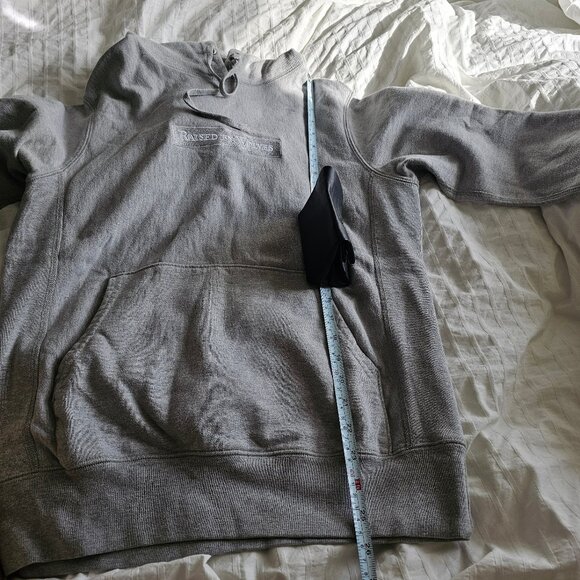 Raised by Wolves Box Logo Hooded Sweatshirt - 2018 - Heather Grey - Sz S - Picture 9 of 11